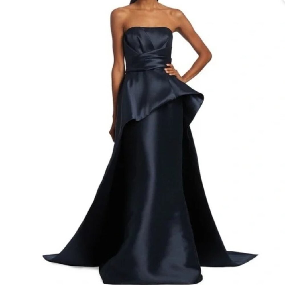 Amsale Midnight Strapless Gown